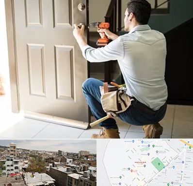 تعمیر درب ضد سرقت در شمیران نو 