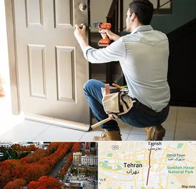 تعمیر درب ضد سرقت در ولیعصر 