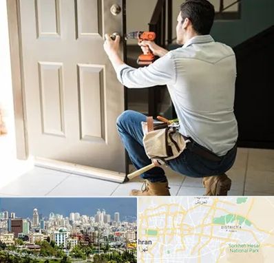 تعمیر درب ضد سرقت در شرق تهران 