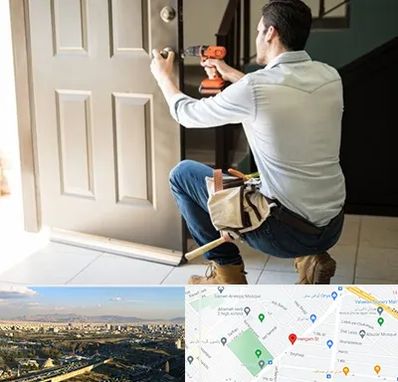 تعمیر درب ضد سرقت در هنگام 