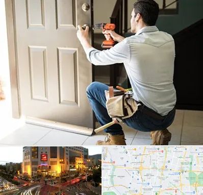 تعمیر درب ضد سرقت در جنت آباد تهران 