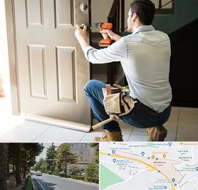 تعمیر درب ضد سرقت در مهرویلا کرج 