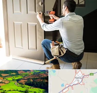 تعمیر درب ضد سرقت در نکا