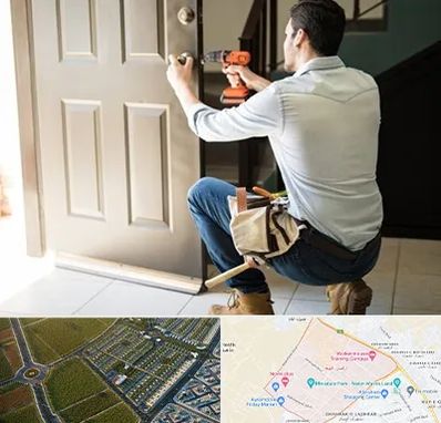 تعمیر درب ضد سرقت در الهیه مشهد 