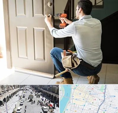 تعمیر درب ضد سرقت در نادری اهواز 