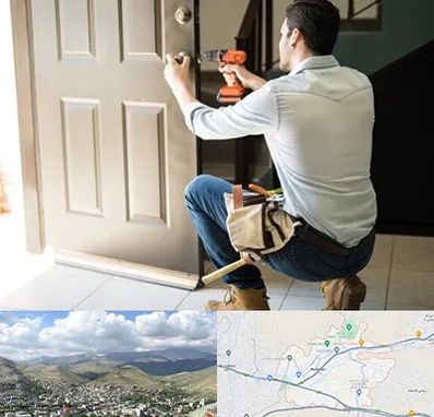 تعمیر درب ضد سرقت در رودهن