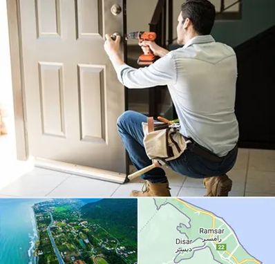 تعمیر درب ضد سرقت در رامسر