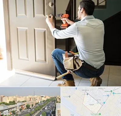 تعمیر درب ضد سرقت در کیانمهر کرج 