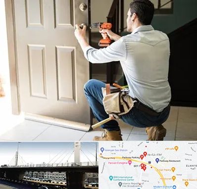 تعمیر درب ضد سرقت در پارک وی 