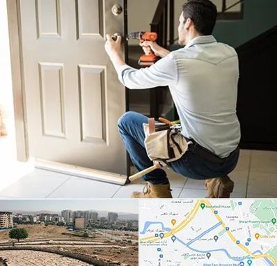 تعمیر درب ضد سرقت در کوی وحدت شیراز 