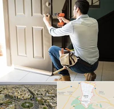 تعمیر درب ضد سرقت در قزوین