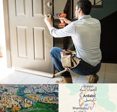 تعمیر درب ضد سرقت در اردبیل