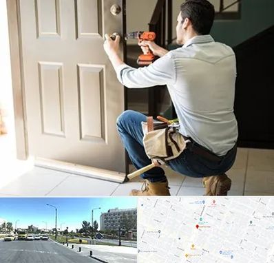 تعمیر درب ضد سرقت در بلوار کلاهدوز مشهد 