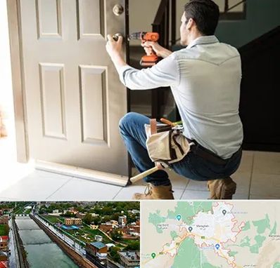 تعمیر درب ضد سرقت در مراغه