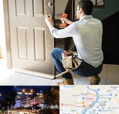 تعمیر درب ضد سرقت در کیانپارس اهواز 