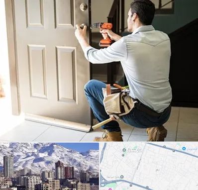 تعمیر درب ضد سرقت در ازگل