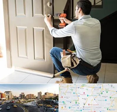 تعمیر درب ضد سرقت در منطقه 7 تهران 