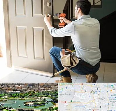 تعمیر درب ضد سرقت در منطقه 9 تهران 