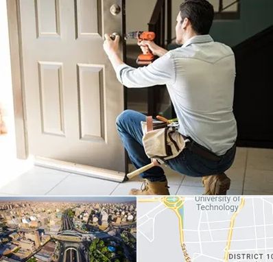 تعمیر درب ضد سرقت در استاد معین 