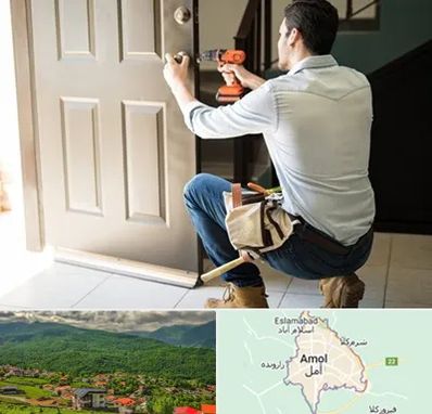 تعمیر درب ضد سرقت در آمل