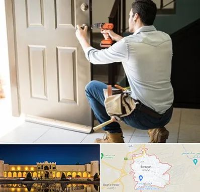 تعمیر درب ضد سرقت در برازجان