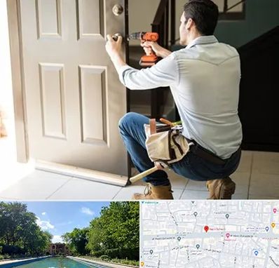 تعمیر درب ضد سرقت در هشت بهشت اصفهان 