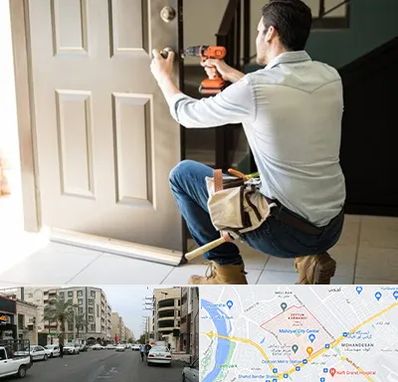 تعمیر درب ضد سرقت در زیتون کارمندی اهواز 