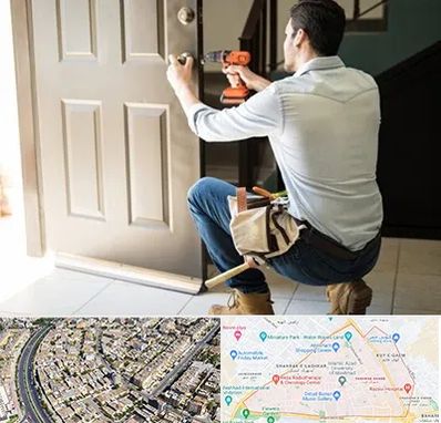 تعمیر درب ضد سرقت در شهرک غرب مشهد 