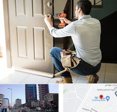 تعمیر درب ضد سرقت در چهارراه طالقانی کرج 