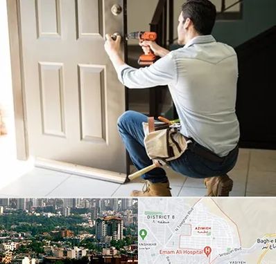 تعمیر درب ضد سرقت در عظیمیه کرج 