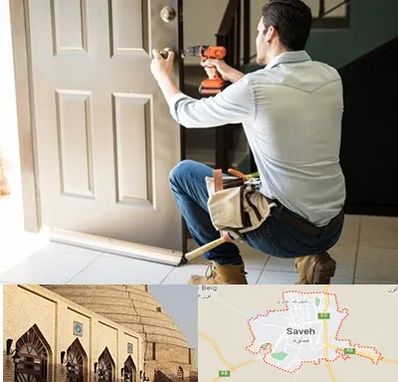 تعمیر درب ضد سرقت در ساوه