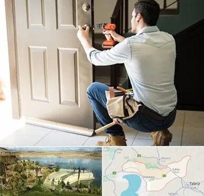 تعمیر درب ضد سرقت در شبستر