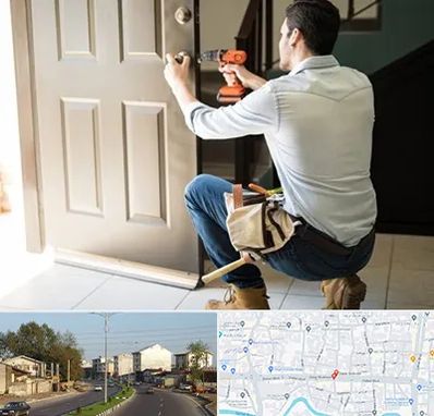 تعمیر درب ضد سرقت در ضیابری رشت 