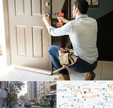 تعمیر درب ضد سرقت در فاطمی 