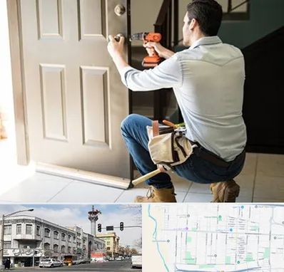 تعمیر درب ضد سرقت در 17شهریور