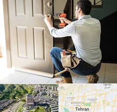 تعمیر درب ضد سرقت در شمال تهران 