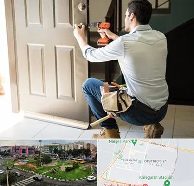 تعمیر درب ضد سرقت در تهرانسر 