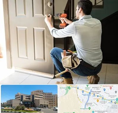 تعمیر درب ضد سرقت در صیاد شیرازی مشهد 