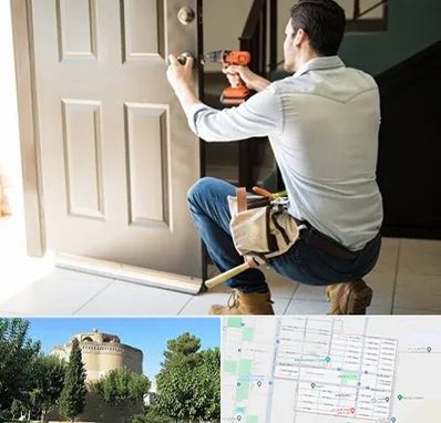 تعمیر درب ضد سرقت در مرداویج اصفهان 