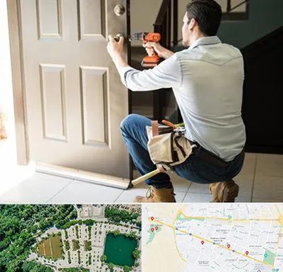 تعمیر درب ضد سرقت در وکیل آباد مشهد 