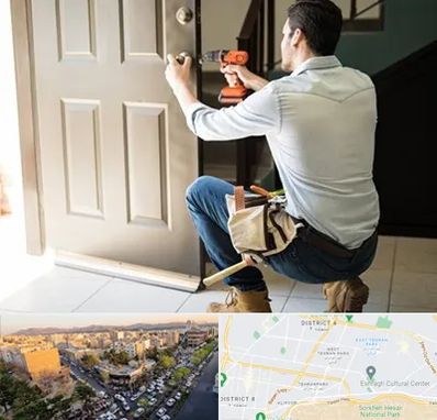 تعمیر درب ضد سرقت در تهرانپارس 