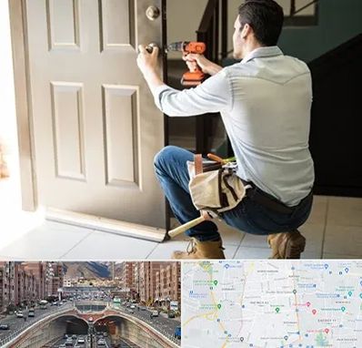 تعمیر درب ضد سرقت در منطقه 10 تهران 