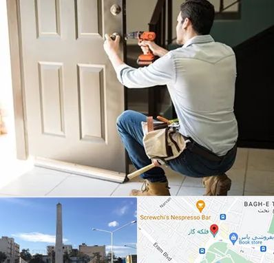 تعمیر درب ضد سرقت در فلکه گاز شیراز 