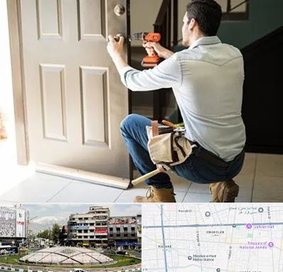 تعمیر درب ضد سرقت در مرکز تهران