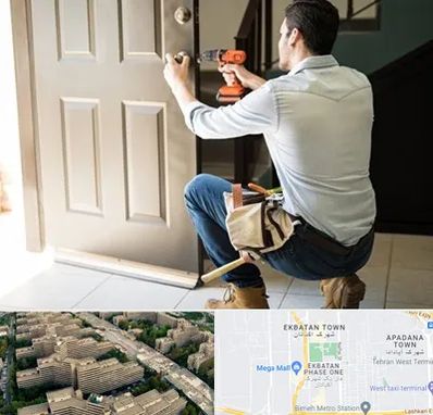 تعمیر درب ضد سرقت در اکباتان 