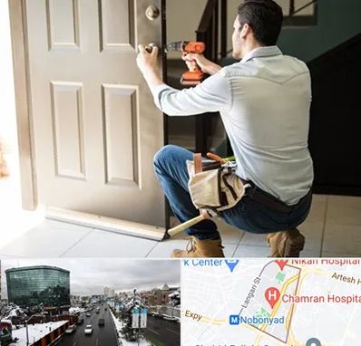 تعمیر درب ضد سرقت در اقدسیه 