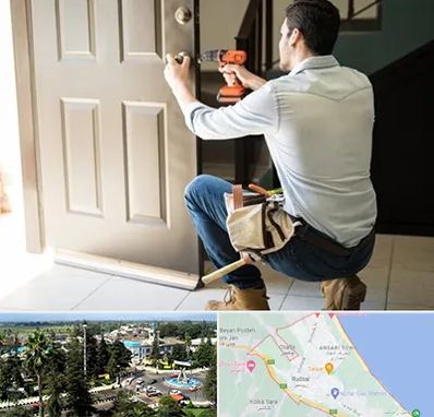 تعمیر درب ضد سرقت در رودسر