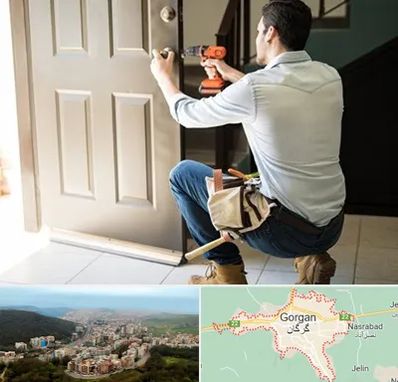 تعمیر درب ضد سرقت در گرگان