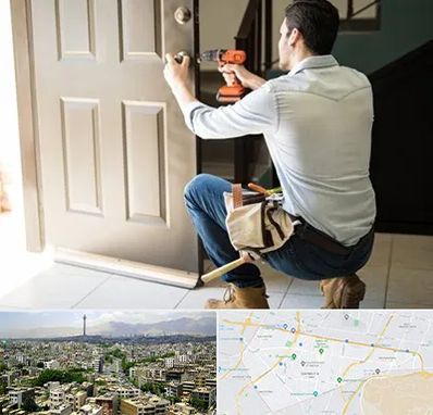 تعمیر درب ضد سرقت در منطقه 8 تهران 