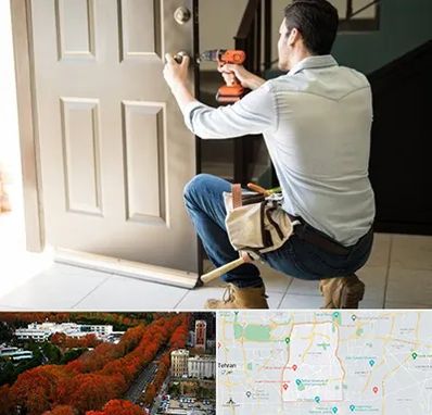 تعمیر درب ضد سرقت در منطقه 6 تهران 